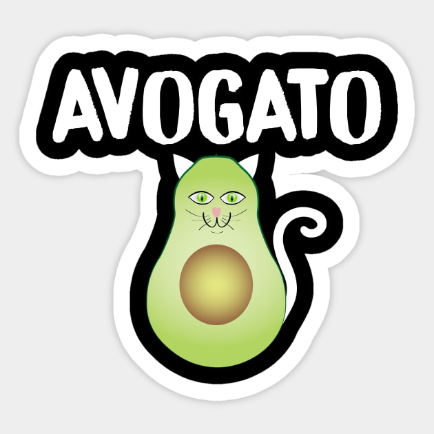 Avogato Sticker by captainmood